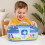 Bluey Dough Set, Carry Case, Playdough Cutters, Roller, Kids Craft Toy 4