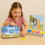 Bluey Dough Set, Carry Case, Playdough Cutters, Roller, Kids Craft Toy 7