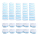 60 têtes de brosse de toilette jetables pour cuvette 1
