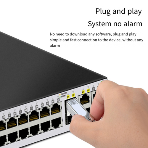 Μονάδα οπτικών ινών SFP 1 ζεύγους Gigabit 1.25G Single Mode 40km 2