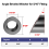 20 Pack 5/16Inch ID Black Angle Washers for Cable Railing Posts 3