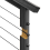 20 Pack 5/16Inch ID Black Angle Washers for Cable Railing Posts 2