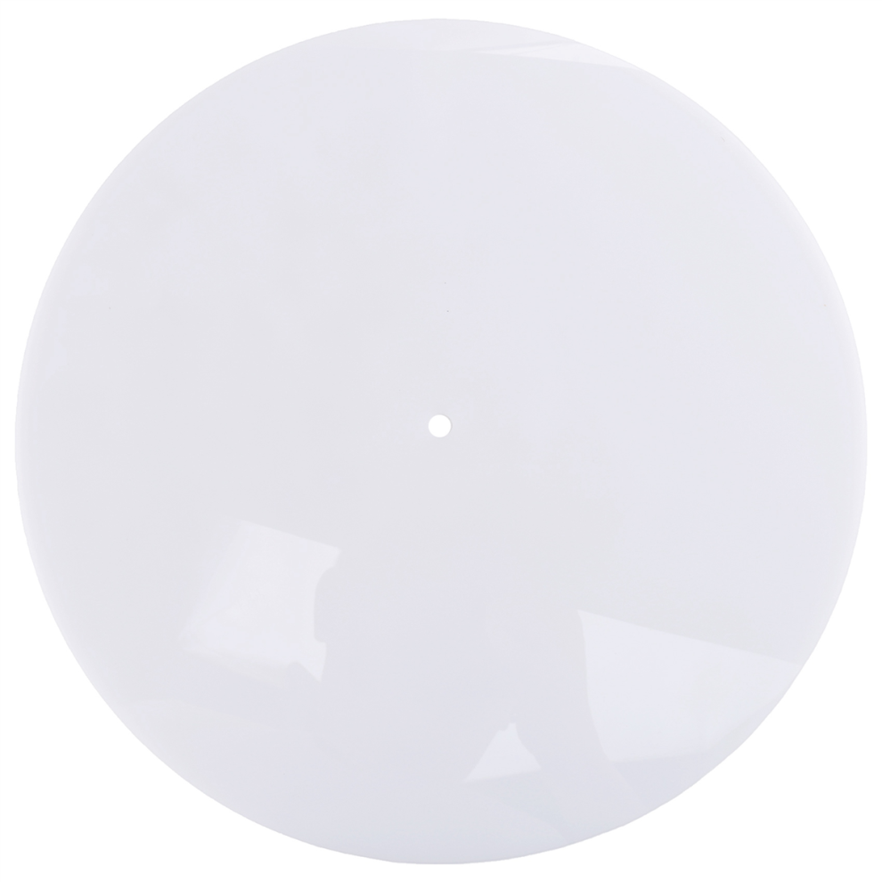 300Mmx3mm Acrylic Turntable Mat For Phonograph Turntable, White 4711222856769
