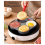 4 Cup Egg Pan Versatile Breakfast Skillet for Eggs Pancakes Crepes-A 3