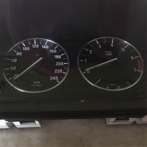 Auto snelheidsmeter afdekking rand dashboard meter ring set voor 2