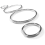 Auto snelheidsmeter afdekking rand dashboard meter ring set voor 2