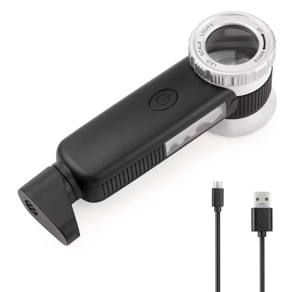 30X Jewelry Loupe with Jade Appraisal Flashlight