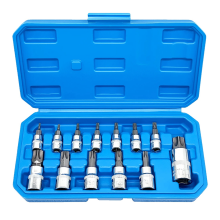 Zestaw 13 nasadek Torx z bitami gwiazdkowymi T8-T70 H2-H14, nasadki