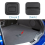 Car Rear Trunk Liner Cargo Boot Carpet Mat Handle Cover 4