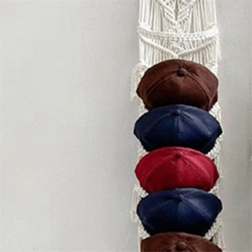 Ball Cap Hanger-Boho Makramee Cap Halter Wand Hut Organizer B 1