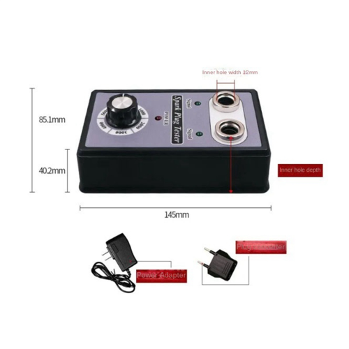 Δοκιμαστής μπουζί διπλής οπής 110V 220V έως 12V για μπουζί ΕΕ/ΗΠΑ 1