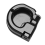 Scooter Black Front Toolbox Hook for 300 300/Ie 19 1
