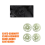 2Pair LH+RH Window Regulator Gear Drum for 3
