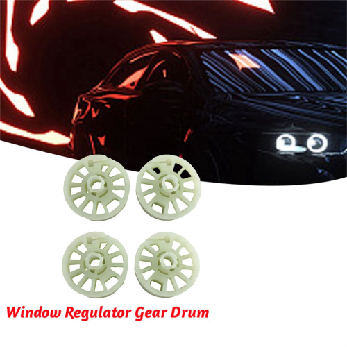 2Pair LH+RH Window Regulator Gear Drum for 1