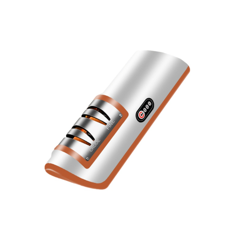 Electric Knife Sharpener Automatic Adjustable Kitchen Tool Orange 1