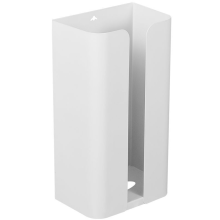 Tissue Holder, Garbage Bag Dispenser for Fridge Kitchen Laundry White