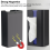 Tissue Holder, Garbage Bag Dispenser for Fridge Kitchen Laundry White 6