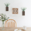 Wood Wall Planter Vase with Artificial Eucalyptus 3