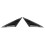 Carbon Fibre ABS Rear Window Louver Shutter Cover Trim for 1