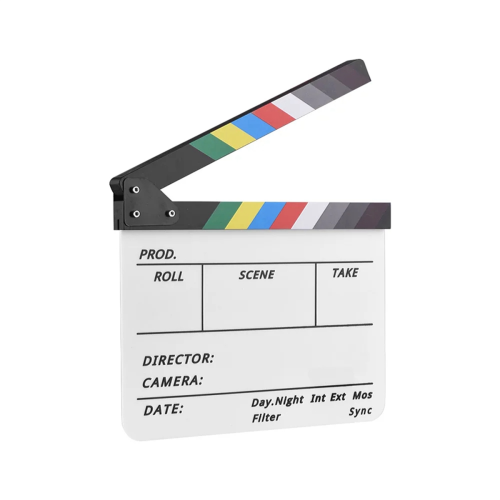 Scena wideo reżysera Clapperboard Clapboard 1