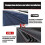 Carbon Fibre ABS Rear Window Louver Shutter Cover Trim for 4