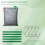 Activated Charcoal Odor Absorber, with Hooks Nature Odor Eliminator 5