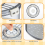 Airtight Bread Box Round Homemade Bread Storage Container 4