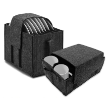 Set di 2 porta targa per camper, grigio scuro