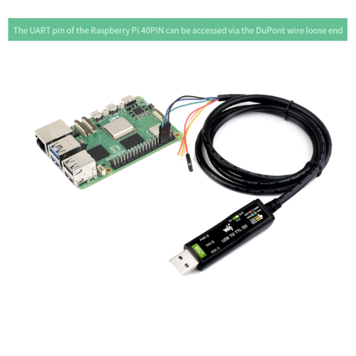 USB-TTL (D) -sarjamoduulikaapeli FT232RNL Pi 5:lle