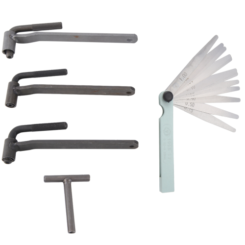 Motorcycle Engine Valve Adjustment Tool 0.1-2mm Feeler Gauge 2
