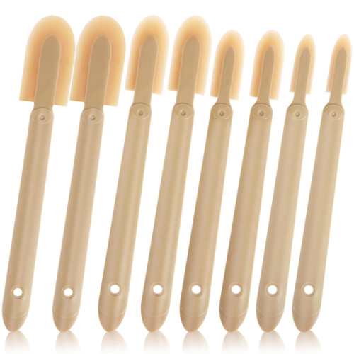 Kit de 8 peças para aplicação de selante de borracha e silicone.