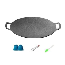 32 cm zewnętrzna płyta grillowa kempingowa z powłoką nieprzywierającą koreański talerz do grillowania