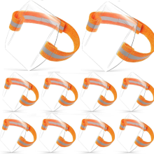 Porta credencial de brazo, porta credencial de identificación con gancho