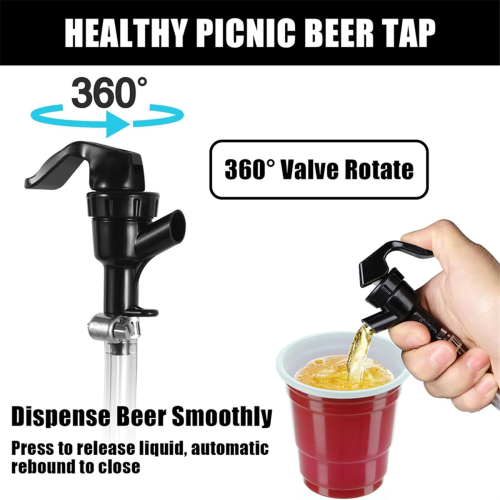 5 FT Ball Lock Beer Line Assembly,Tubing Ball Lock Quick Disconnect 2