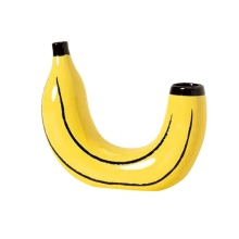 Simple Banana Vase Flower Arrangement Living Room Dining Room Decor
