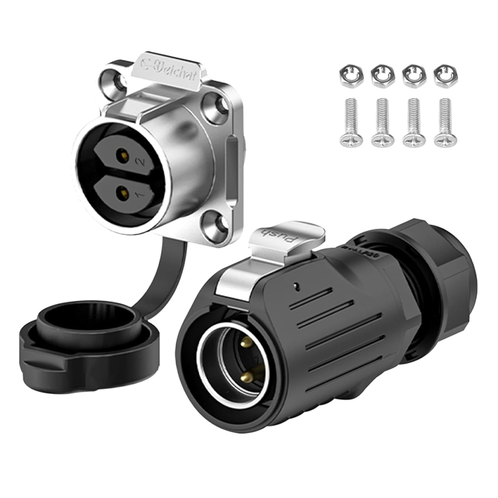 Industrial Connector Ip68 Quick Plugging Circular Connector (2 Pin) 4711222874039