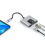 Adaptador de rede LAN USB-C para Ethernet para laptop e celular. 2