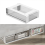 Paper Plate Holder, Plastic Storage Organizer for Kitchen Cabinet-A 2