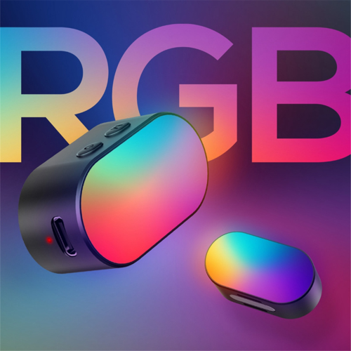 Luz de preenchimento RGB magnética para diversos estabilizadores de 3 polegadas. 1