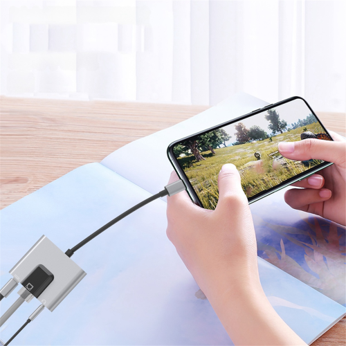 Adaptador de cabo conversor de rede para placa de rede móvel tipo C para RJ45 2