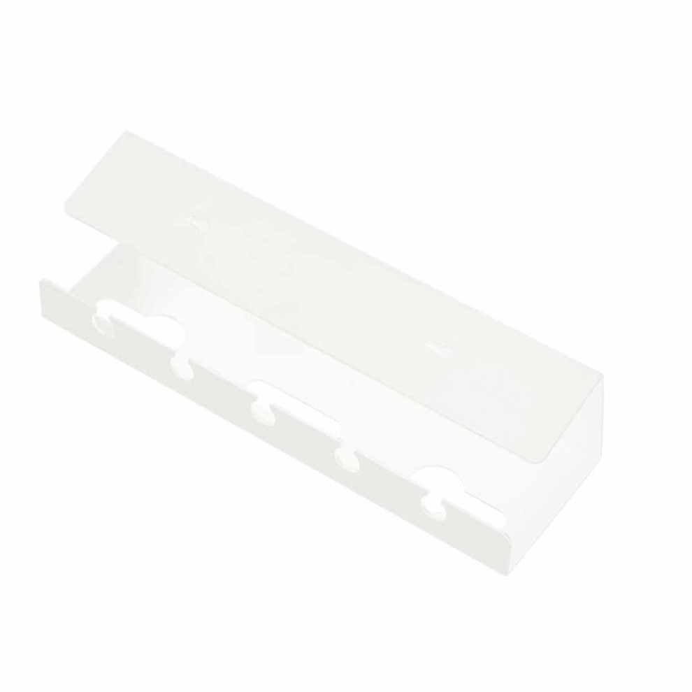 Under Desk Cable Management Cable Tray (White) 4711222807747