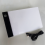 Prancheta de desenho A4 com ajuste contínuo de intensidade de luz LED. 3