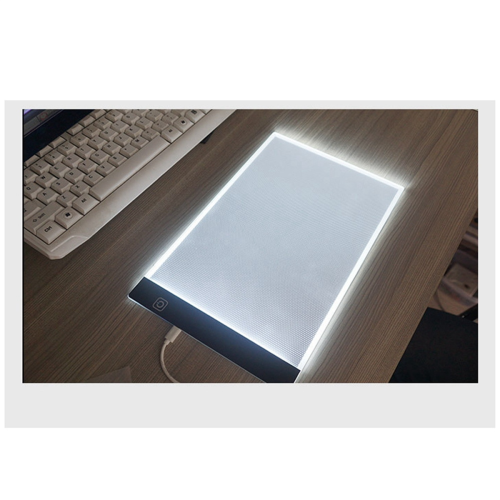 Prancheta de desenho A4 com ajuste contínuo de intensidade de luz LED. 1