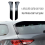 Black Rear Window Side Trunk Spoiler Canards Splitter for 2