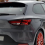 Black Rear Window Side Trunk Spoiler Canards Splitter for 4