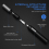 Κουρευτική μηχανή για αυτιά και μύτη, επαναφορτιζόμενη μηχανή για μύτη με USB 1
