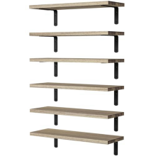 Floating Shelves,Wooden Floating Shelves for Wall Decor,Light Brown