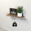 Floating Shelves,Wooden Floating Shelves for Wall Decor, Grey 3