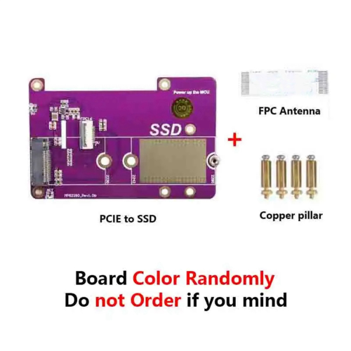 Für Raspberry PCIE zu M.2 NVME SSD Interface Expansion Board Modul,A 2