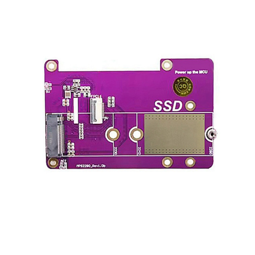 Für Raspberry PCIE zu M.2 NVME SSD Interface Expansion Board Modul,A 1